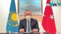 Son dakika haberleri... Bakan Çavuşoğlu, Kazakistan Cumhurbaşkanı Tokayev ile video konferans yoluyla görüştü