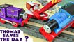 Thomas the Tank Engine Saves the Day from Thomas and Friends with Charlie and the Funny Funlings in this Family Friendly Stop Motion Full Episode English Toy Trains 4U Video for Kids