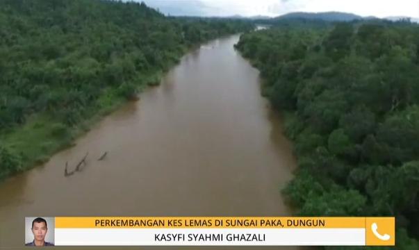Perkembangan kes lemas di Sungai Paka, Dungun