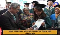 AWANI - Pahang: UMP perkenal aplikasi sah ketulenan sijil graduan
