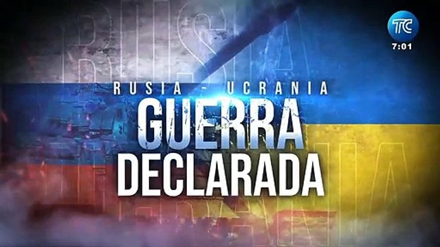 Rusia ataca a Ucrania: las fuertes declaraciones de Putin