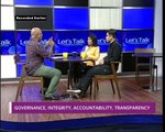 Let's Talk: Governance, integrity, accountability, transparency