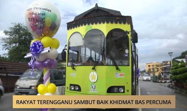 AWANI - Terengganu: Rakyat Terengganu sambut baik khidmat bas percuma