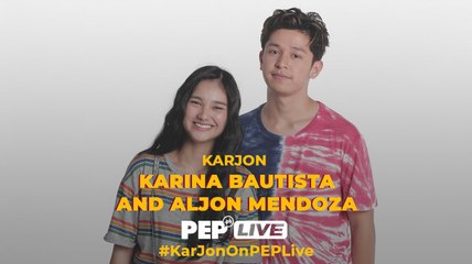 WATCH! Karina Bautista and Aljon Mendoza on PEP Live!