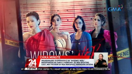 Inaabangang suspenserye na "Widows' Web," mapapanood na simula February 28; mga bigating cast, may patikim sa mga makapigil-hiningang eksena | 24 Oras