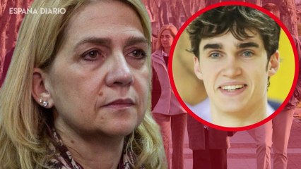 La infanta Cristina rompe a llorar tras escuchar las últimas palabras de su hijo Pablo Urdangarin