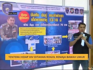 Tentera hidap HIV ditahan rogol remaja bawah umur
