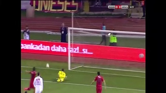 Eskişehirspor 0-1 Medical Park Antalyaspor 26.03.2014 - 2013-2014 Turkish Cup Semi Final 1st Leg