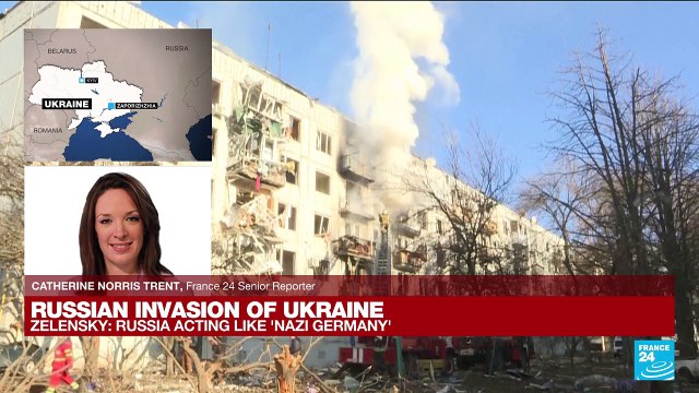 War in Ukraine: Shelling, gunfire in Mariupol