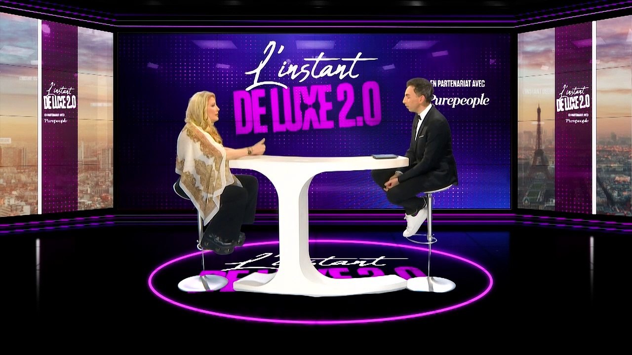 Loana interviewée par Jordan de Luxe pour son émission "L'Instant Deluxe 2.0"