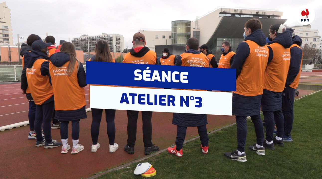 École de rugby : organisation et déroulement d’un atelier FFR