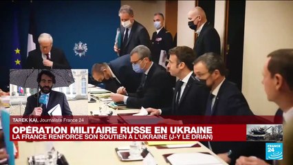 Opération militaire russe en Ukraine : la France renforce son soutien à l'Ukraine
