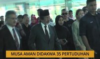 Kalendar Sabah: Musa Aman didakwa 35 pertuduhan