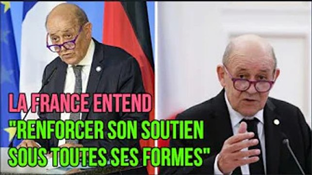 La France entend renforcer son soutien sous toutes ses formes , déclare Jean-Yves Le Drian