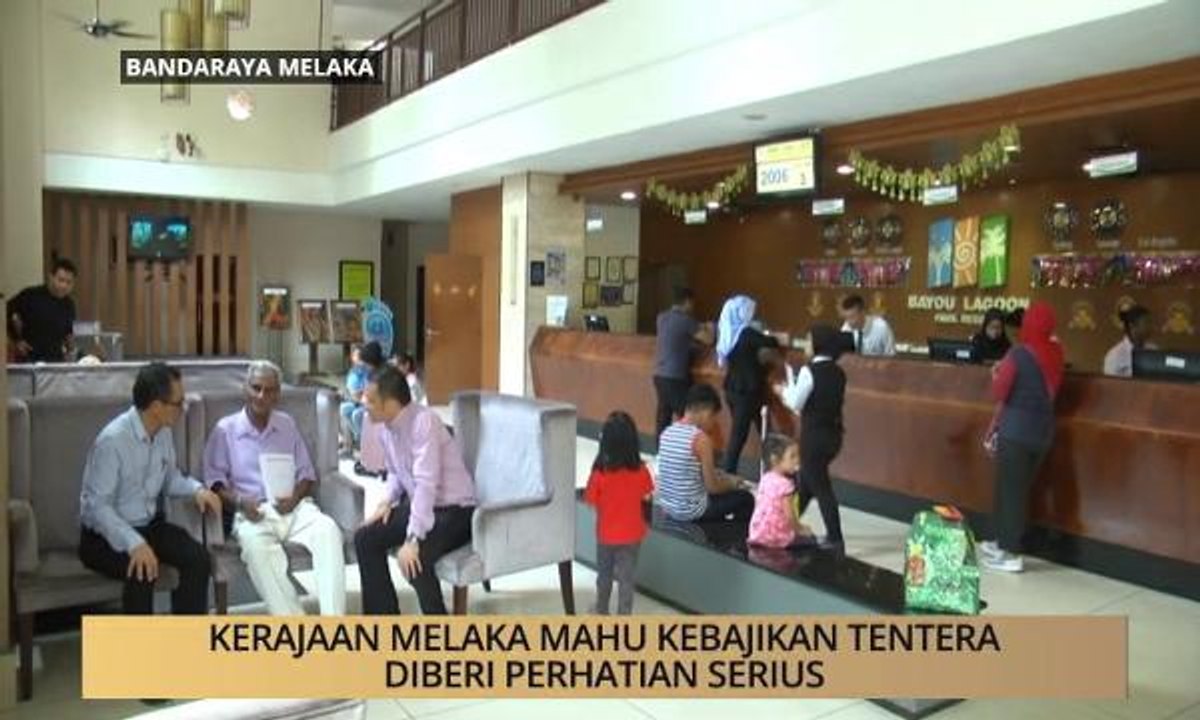 AWANI - Melaka: Kerajaan Melaka mahu kebajikan tentera diberi perhatian serius