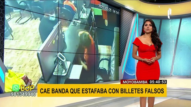 Moyobamba: Policía interviene banda de estafadores de billetes falsos