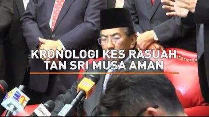 Kronologi kes rasuah Tan Sri Musa Aman