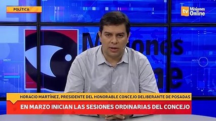 En marzo inician las sesiones ordinarias del concejo