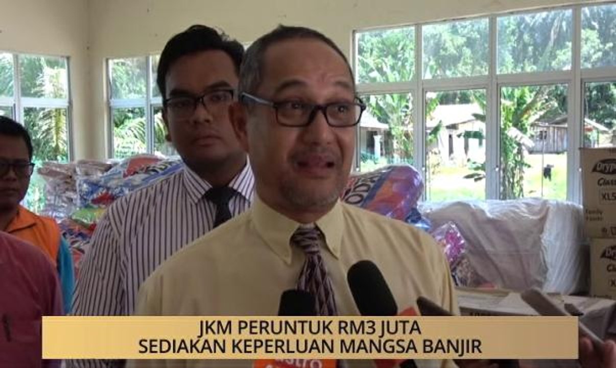 AWANI - Terengganu: JKM peruntuk RM3 juta sediakan keperluan mangsa banjir