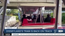 Trams return to Disneyland