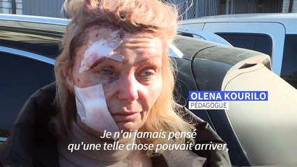 Ukraine: des habitants de Tchougouïv blessés après le bombardement d'un immeuble résidentiel