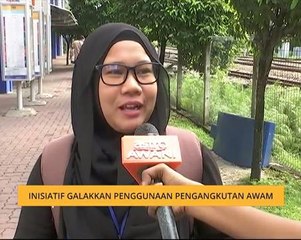Inisiatif galakkan penggunaan pengangkutan awam
