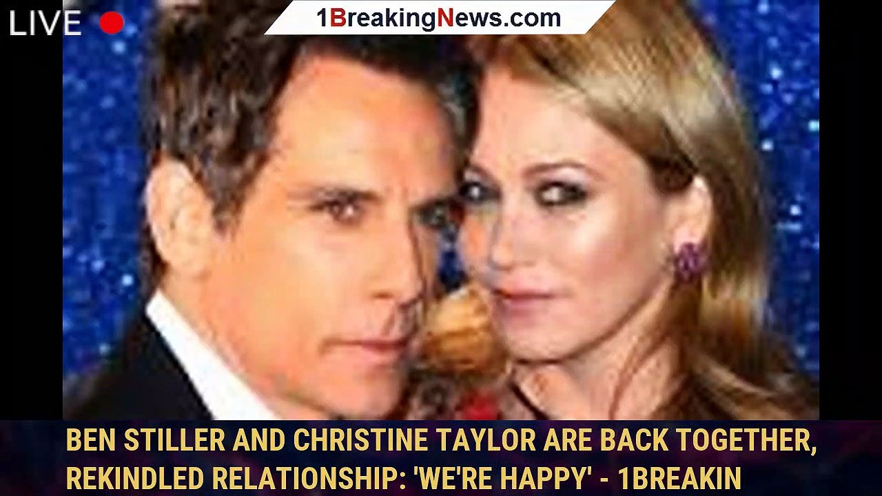 Ben Stiller and Christine Taylor are back together, rekindled ...
