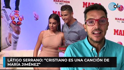 Látigo: "Cristiano es una canción de María Jiménez"