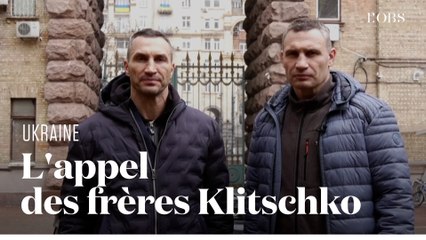 "Soutenez l'Ukraine" : l'appel à l'aide des frères Klitschko