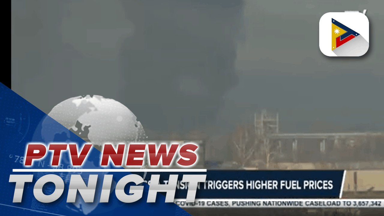 Ukraine-Russia tension triggers higher fuel prices | via Naomi Tiburcio