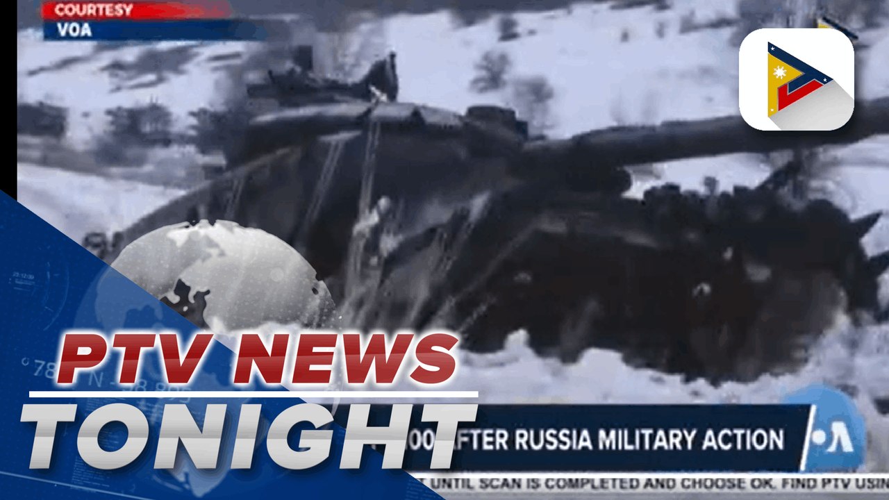 Oil soars past $100 a barrel after Russia military action