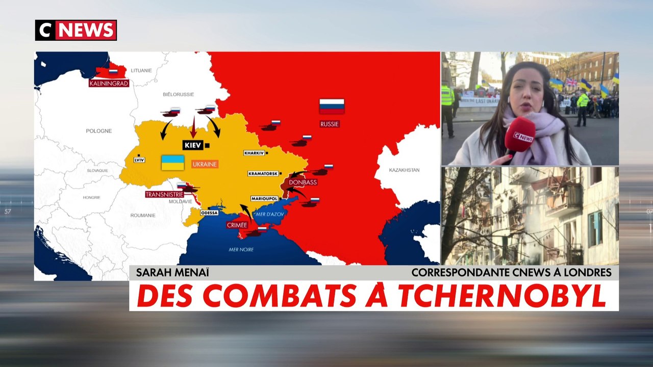 Sarah Menai, correspondante CNEWS à Londres : «Boris Johnson est attendu, d’ici quelques minutes, devant le Parlement Britannique, devant la Chambre des communes pour annoncer de nouvelles sanctions contre la Russie».