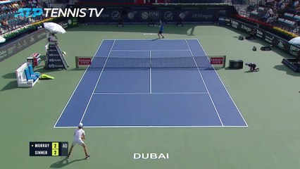 Dubaï - Sinner plus solide que Murray