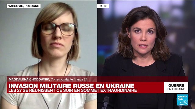 Invasion militaire russe en Ukraine : la Pologne prépare des centres d'accueil pour les réfugiés ukrainiens