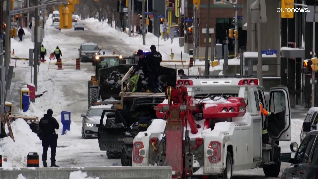 Trucker-Proteste in Kanada: Notstandsregelung zurückgenommen