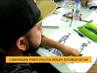 #Bualan 1 Nov: Cawangan parti politik boleh ditubuh di UA