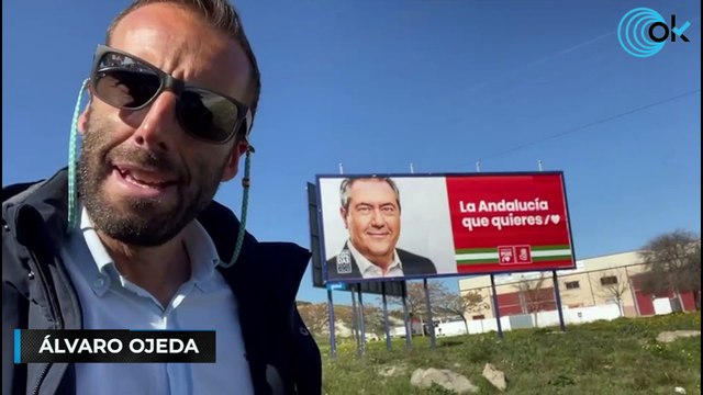 “Juan 'Vallas' Espadas llenan de carteles Andalucía porque no lo conocen ni en su casa