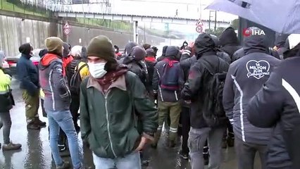 İBB’ye bağlı İstanbul Ağaç ve Peyzaj A.Ş. çalışanı işçilerden eylem