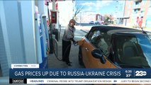 Analysts: Crisis in Ukraine could keep gas prices high