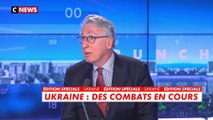 Vincent Hervouët : «Je suis très frappé de voir le drapeau ukrainien aux côtés du drapeau français et du drapeau européen derrière le président de la République»