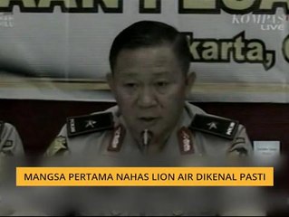 Mangsa pertama nahas Lion Air dikenal pasti