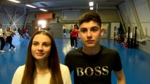 Interview maritima: les élèves du cours de danse latine au Campus Fontlongue Miramas