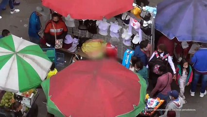 Así roban en el centro de Bogotá