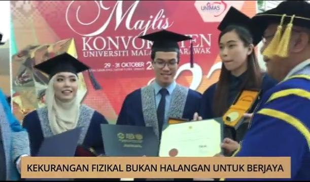 Kalendar Sarawak: Kekurangan fizikal bukan halangan untuk berjaya