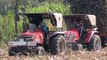 Mahindra Arjun Tractor Pulling Sugarcane Trolley