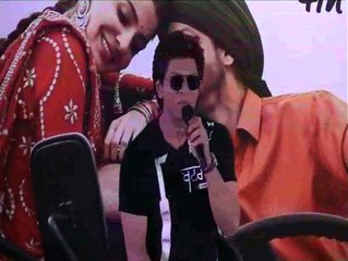 Shahrukh Khan Drives a Tractor