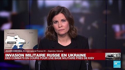 Invasion militaire russe en Ukraine : de nombreux Ukrainiens trouvent refuge à Zaporijia, au sud du pays