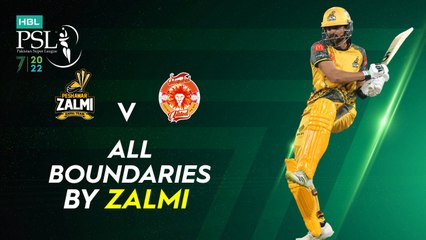 All Boundaries By Zalmi | Peshawar Zalmi vs Islamabad United | Match 32 | HBL PSL 7 | ML2G