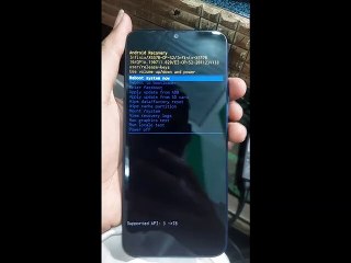 INfinx hot 8 hard reset done