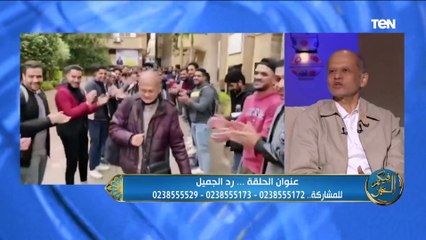 الدكتور أحمد مصطفى يكشف كواليس الممر الشرفي من طلبة "هندسة" لرد الجميل لأستاذهم